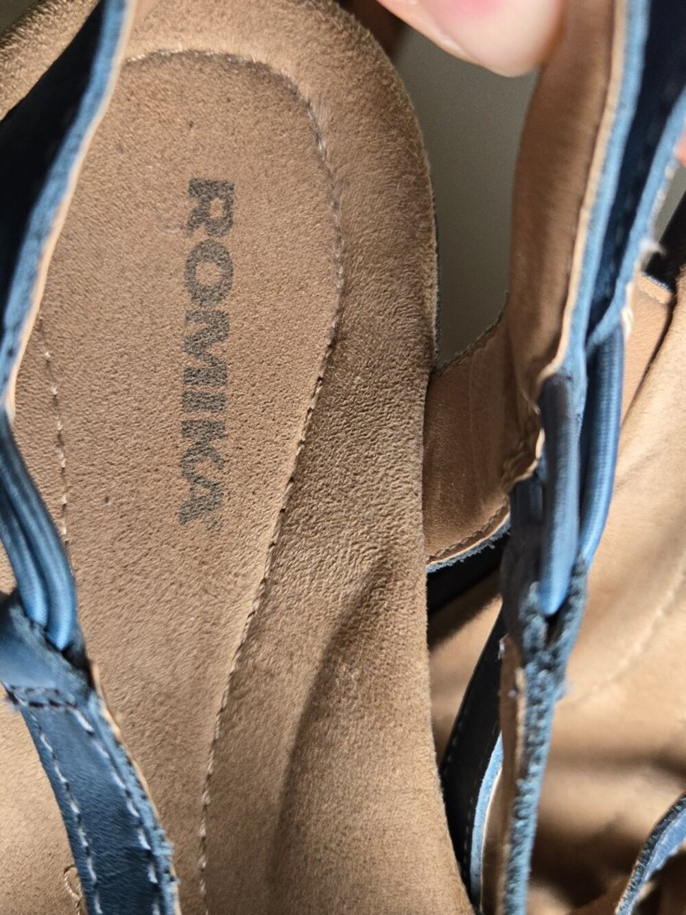 Romika leather slingbacks - Picture 2 of 5
